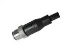 M12, męski, prosty, nieekranowany A-Kodowany 12-pinowy kabel PVC, 3,0 m M12X1,0